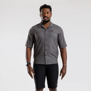 Men's Short Sleeve Adventure Shirt (Grey Melange)