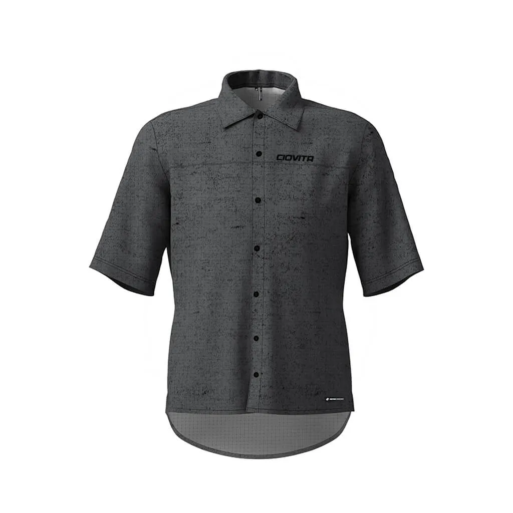 Men's Short Sleeve Adventure Shirt (Grey Melange)