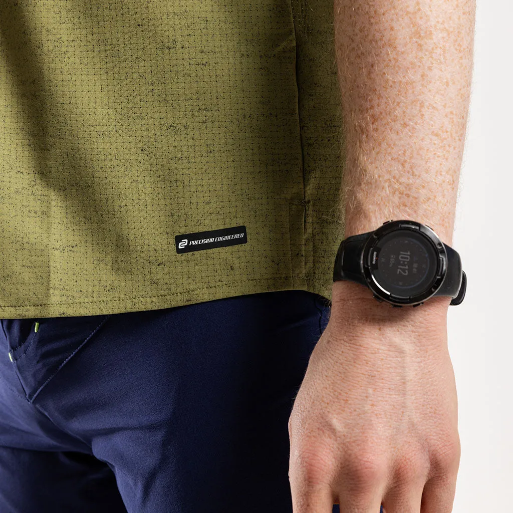 Men's Short Sleeve Adventure Shirt (Olive Melange)