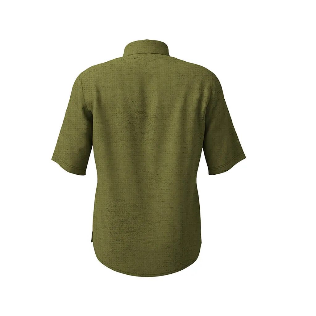 Men's Short Sleeve Adventure Shirt (Olive Melange)