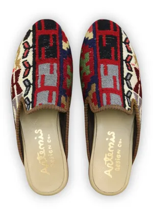 Men's Sumak Kilim Slippers - Size 10