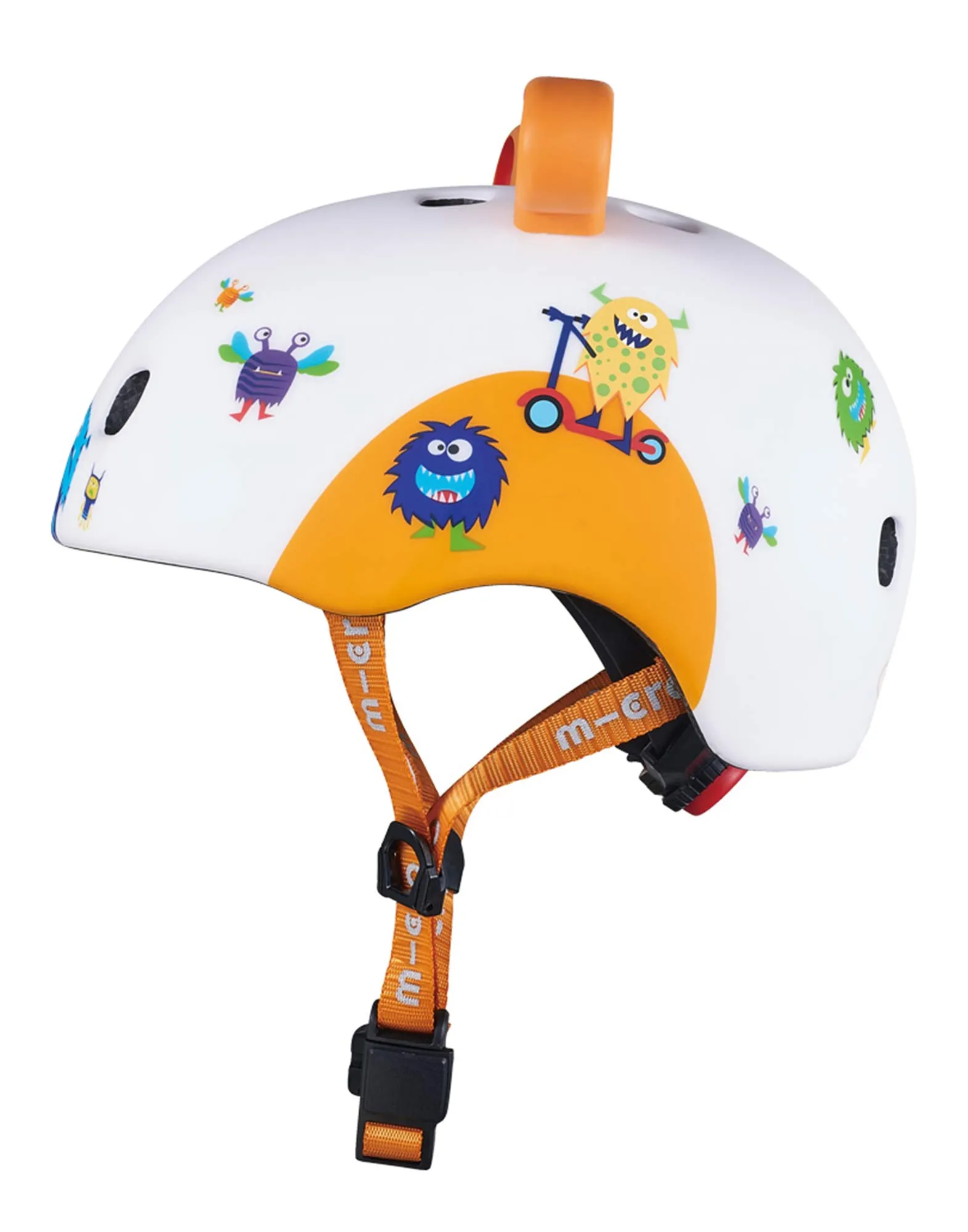 Micro Kids Scooter Bike Helmet 3D with LED Light