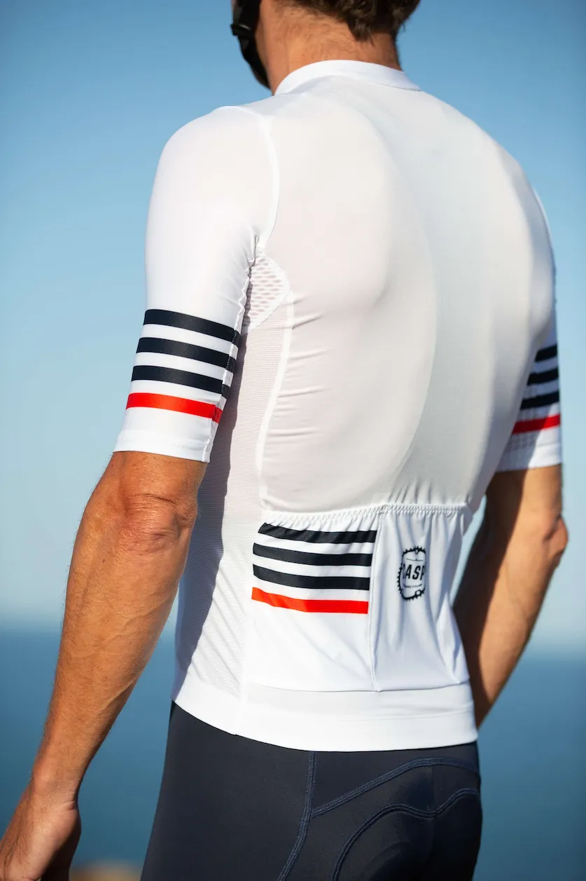 Mix n Stripes Jersey White