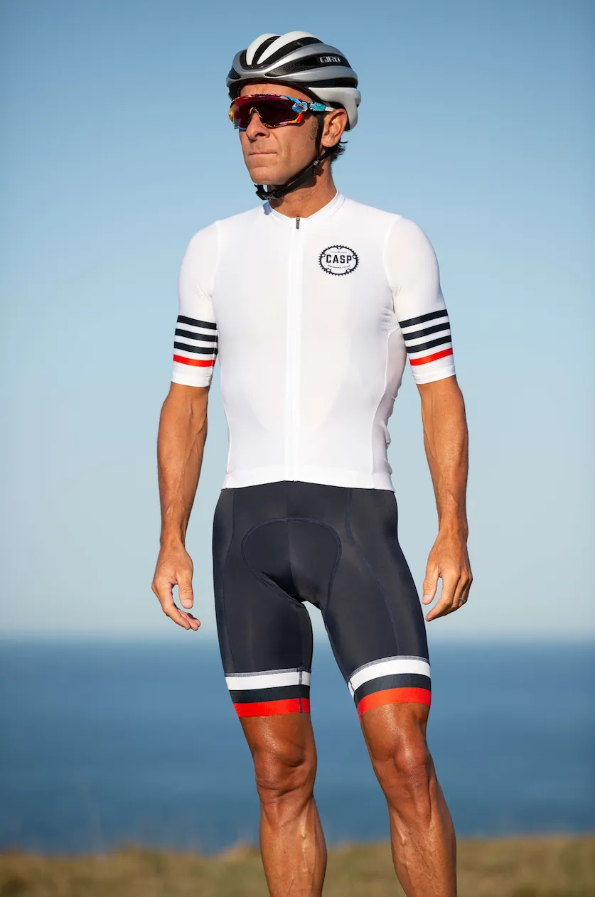 Mix n Stripes Jersey White
