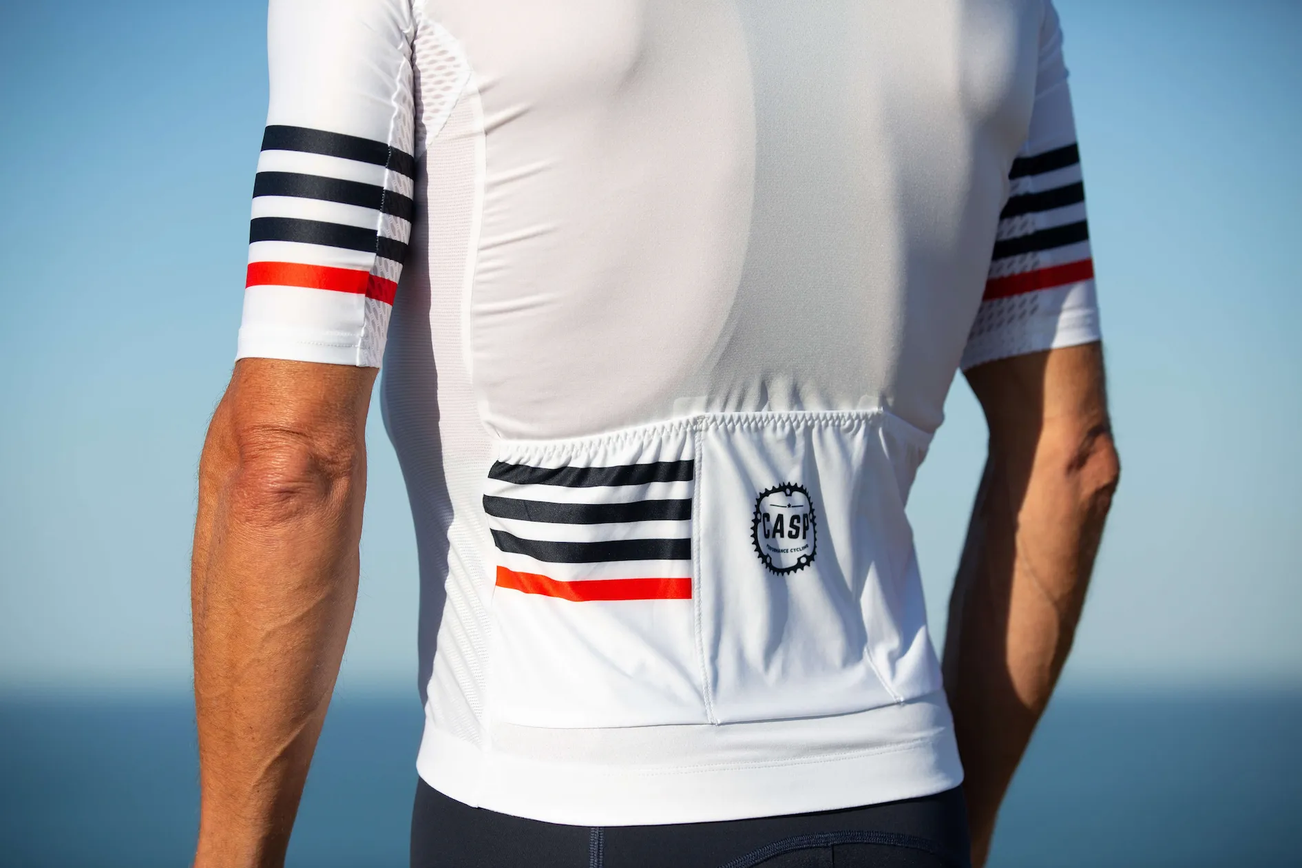 Mix n Stripes Jersey White