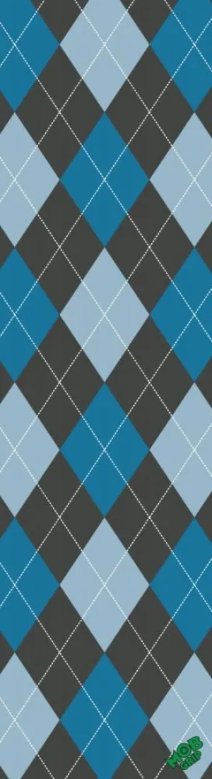 MOB Graphic Skateboard Grip Tape Argyle
