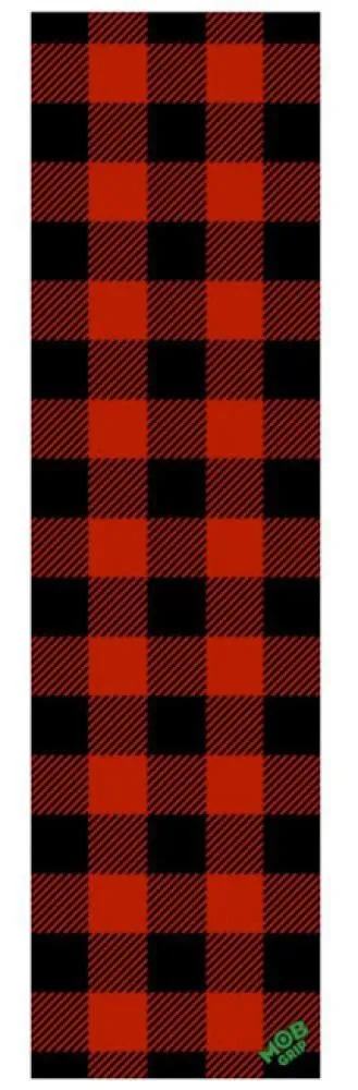 MOB Graphic Skateboard Grip Tape Get Plaidical