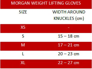 Morgan V2 Platinum Weight Lifting Gloves