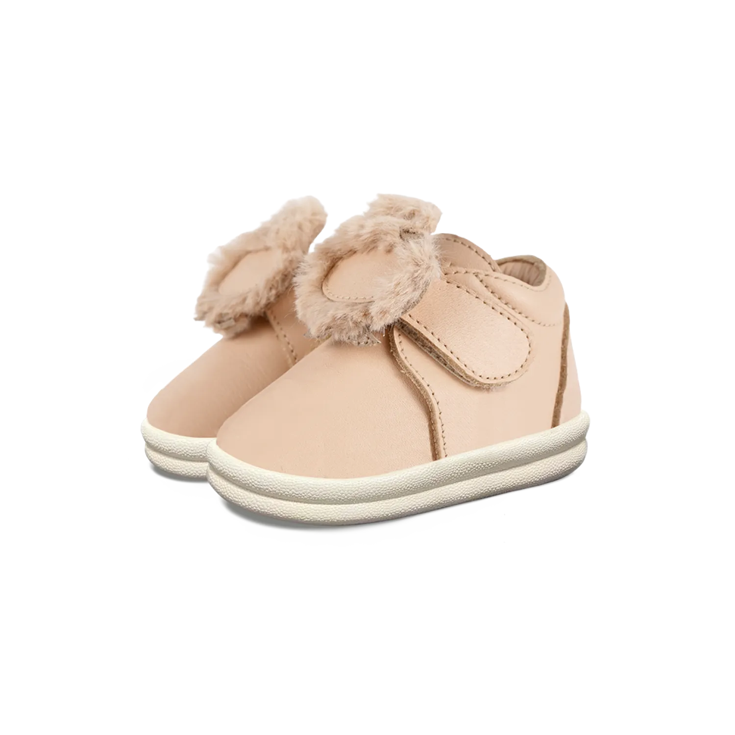 Nellu Sneakers | Pink Duckling | Light Rose Leather