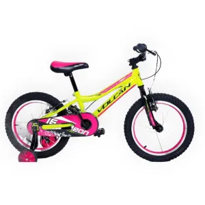 Neon Volcan Girls 16 inch Bicycle