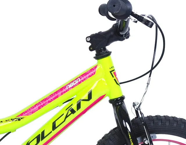 Neon Volcan Girls 16 inch Bicycle