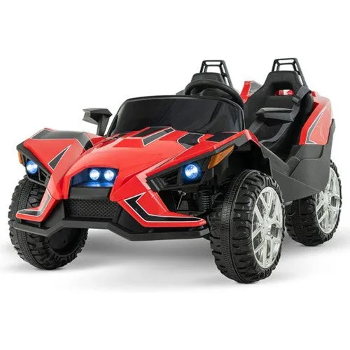 New 2025 | 12V Ride on Car | 2 Seater Kids Ride on Racing Sports Car | Slingshot | Upgraded | Remote | 4 Wheeler