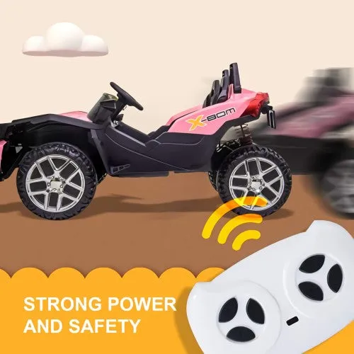 New 2025 | 12V Ride on Car | 2 Seater Kids Ride on Racing Sports Car | Slingshot | Upgraded | Remote | 4 Wheeler
