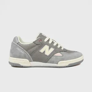 New Balance Numeric Tom Knox 600 X Lost Art Skateboard Shoes - Sea Salt / Grey