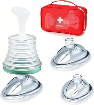 NEW Choking Rescue Device for Adults and Kids, Portable First Aid Choking Device, Choking Emergency Device Training Model, Anti Choking Device for Indoor and Outdoor