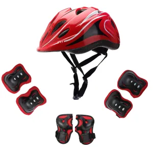 New HENXING Kids Helmet Knee Elbow Pads Wrist Guard Sport Protective Gear Adjustable Scooter Skateboard Roller Bike Skate Cycling Safety Set for Boy Girl 4-12 Years  Retails $94 