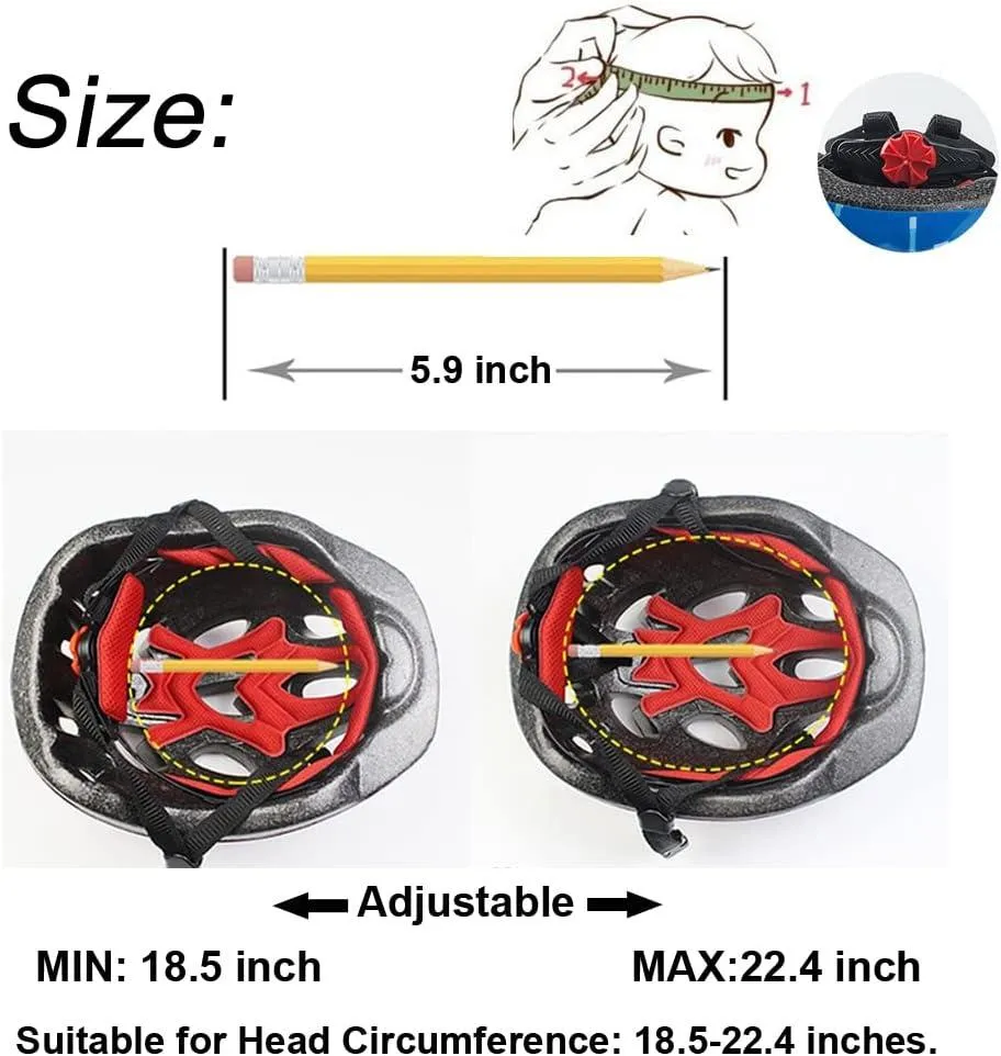 New HENXING Kids Helmet Knee Elbow Pads Wrist Guard Sport Protective Gear Adjustable Scooter Skateboard Roller Bike Skate Cycling Safety Set for Boy Girl 4-12 Years  Retails $94 