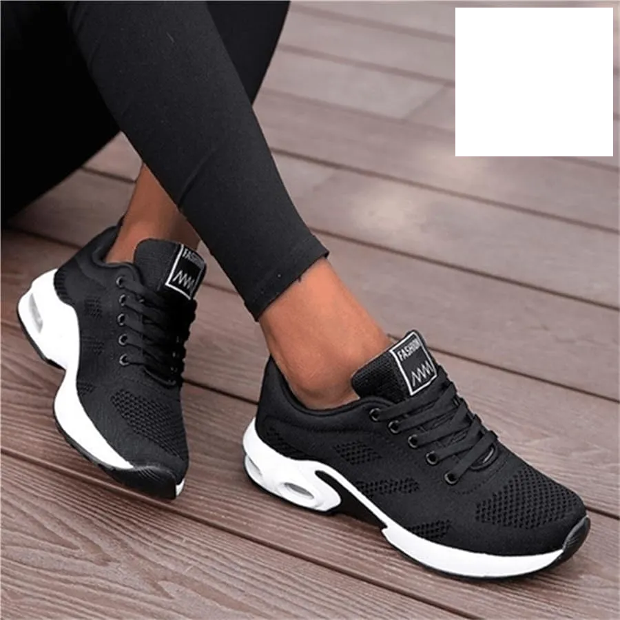 New Musabela Orthopedic Sneakers for Women,Ortho Pro - The Most Comfortable Orthopedic Shoes,Lightweight Fashion Sport Sneakers,Casual Walking Air Cushion Shoes Black, Sz 7