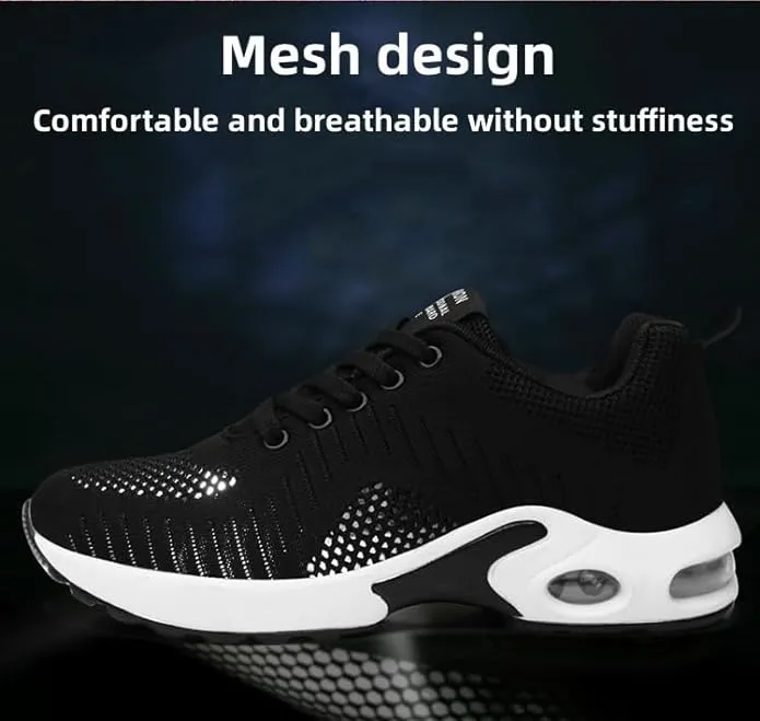 New Musabela Orthopedic Sneakers for Women,Ortho Pro - The Most Comfortable Orthopedic Shoes,Lightweight Fashion Sport Sneakers,Casual Walking Air Cushion Shoes Black, Sz 7