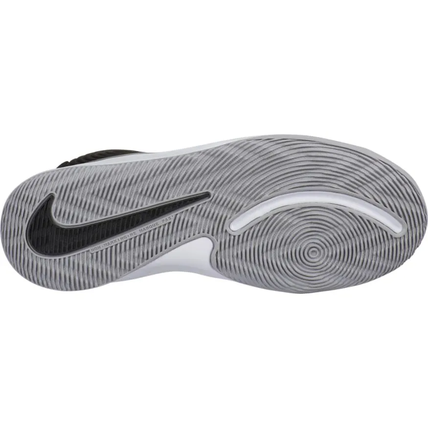 Nike Black/Metallic Silver/Wolf Grey Team Hustle D 9 Youth Sneaker
