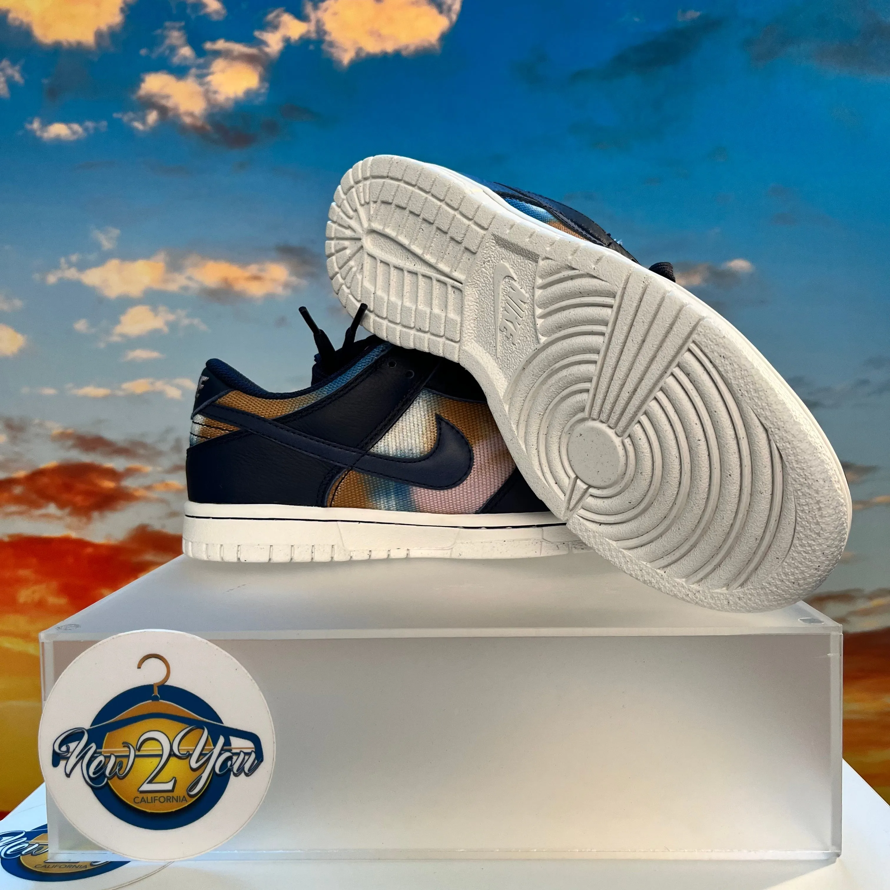 Nike Dunk Low Graffiti Navy