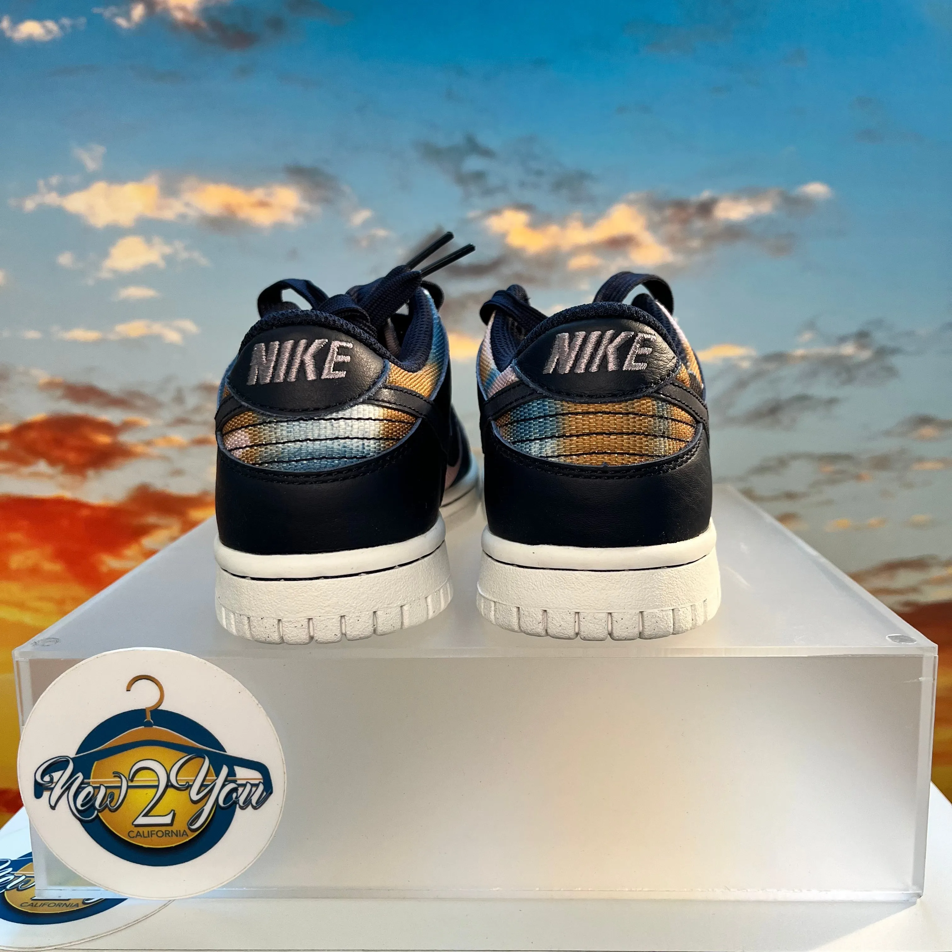 Nike Dunk Low Graffiti Navy
