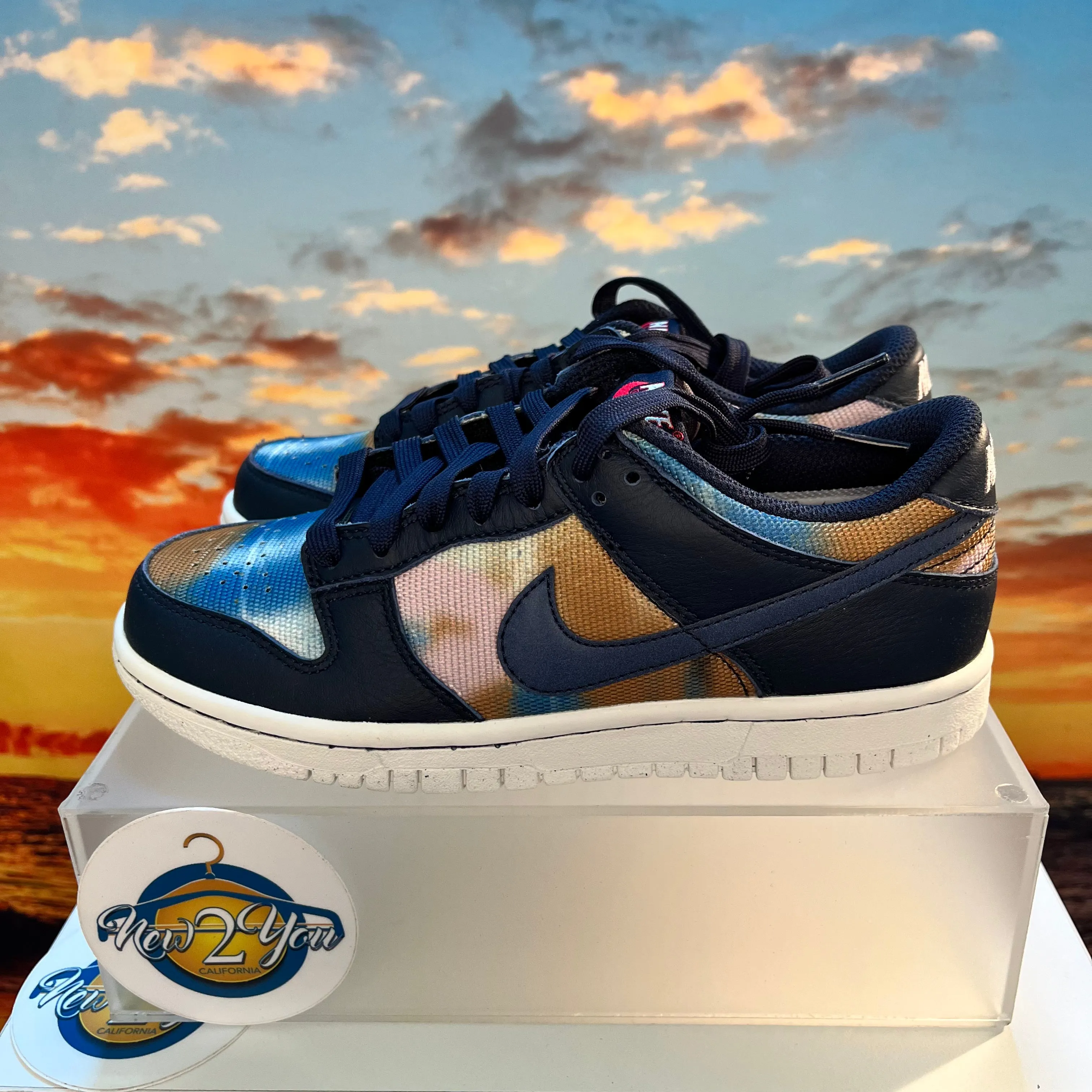 Nike Dunk Low Graffiti Navy