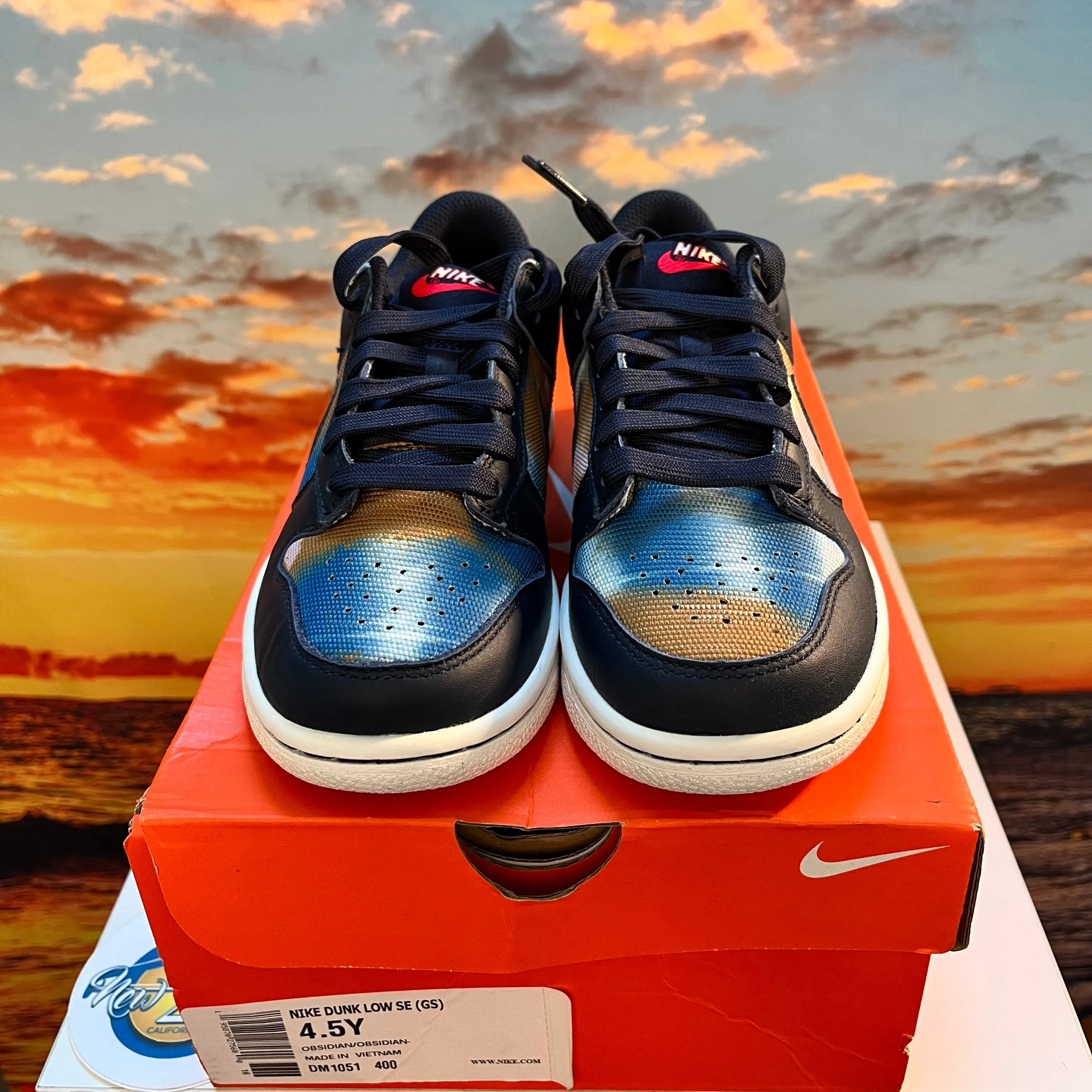 Nike Dunk Low Graffiti Navy