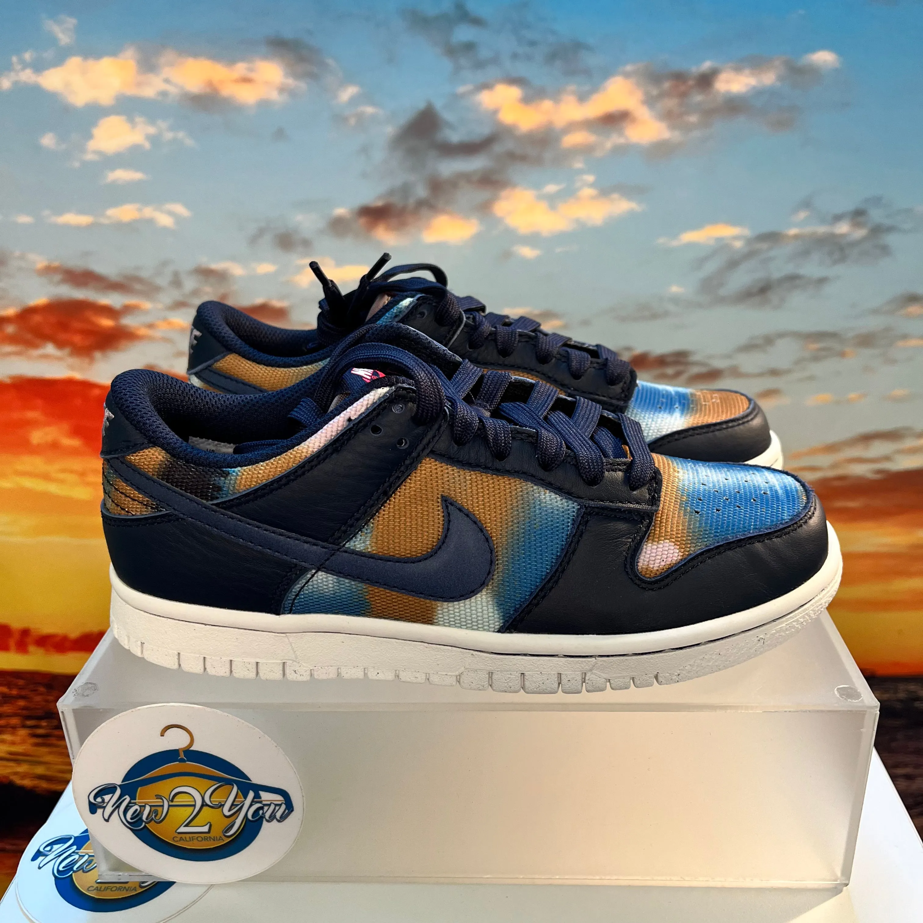 Nike Dunk Low Graffiti Navy