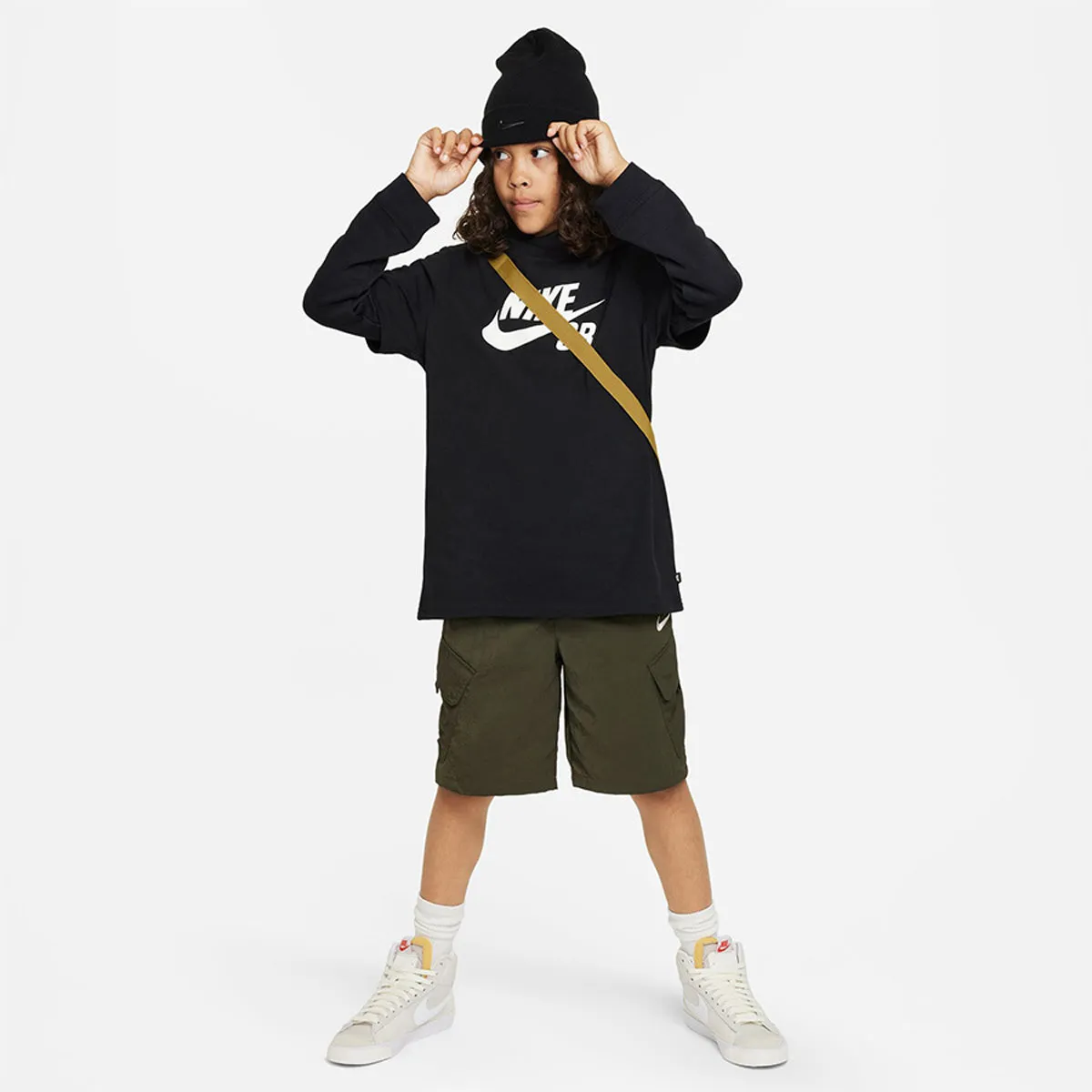 Nike SB - Logo Youth Tee Black