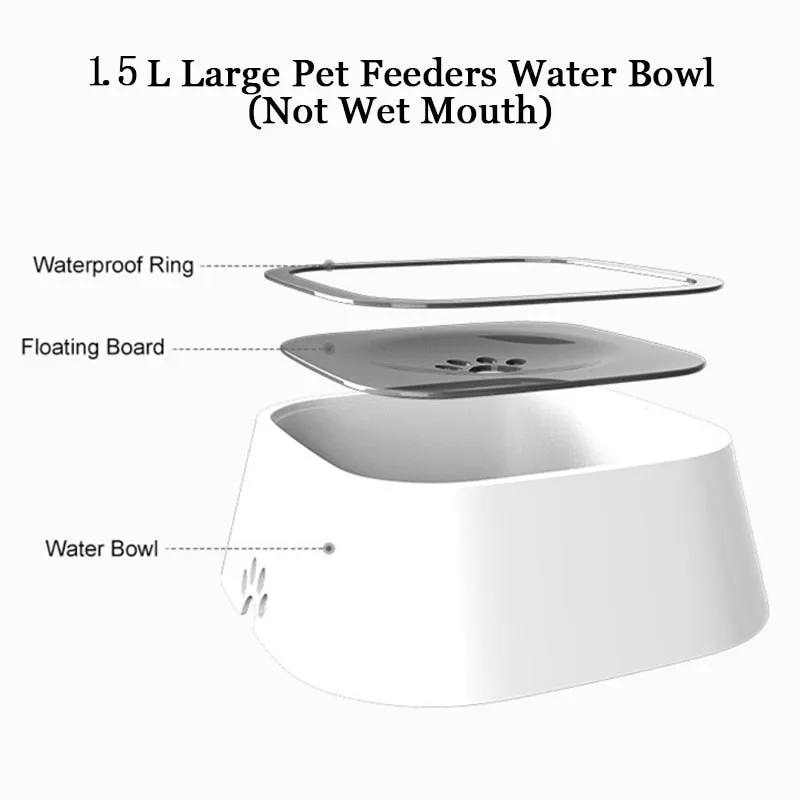 No-Spill Smart Pet Water Bowl