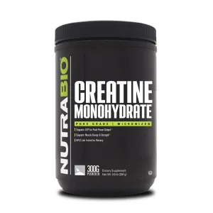 Nutrabio Creatine Monohydrate (60 Servings)