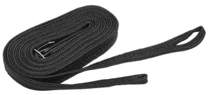 Nylon Draw Reins Black