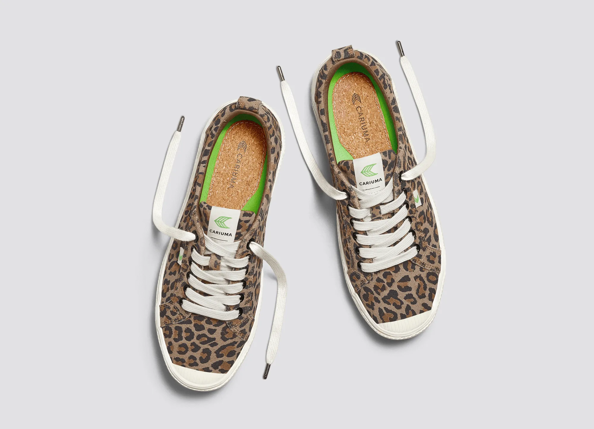 OCA Low Leopard Print Suede Sneaker Men