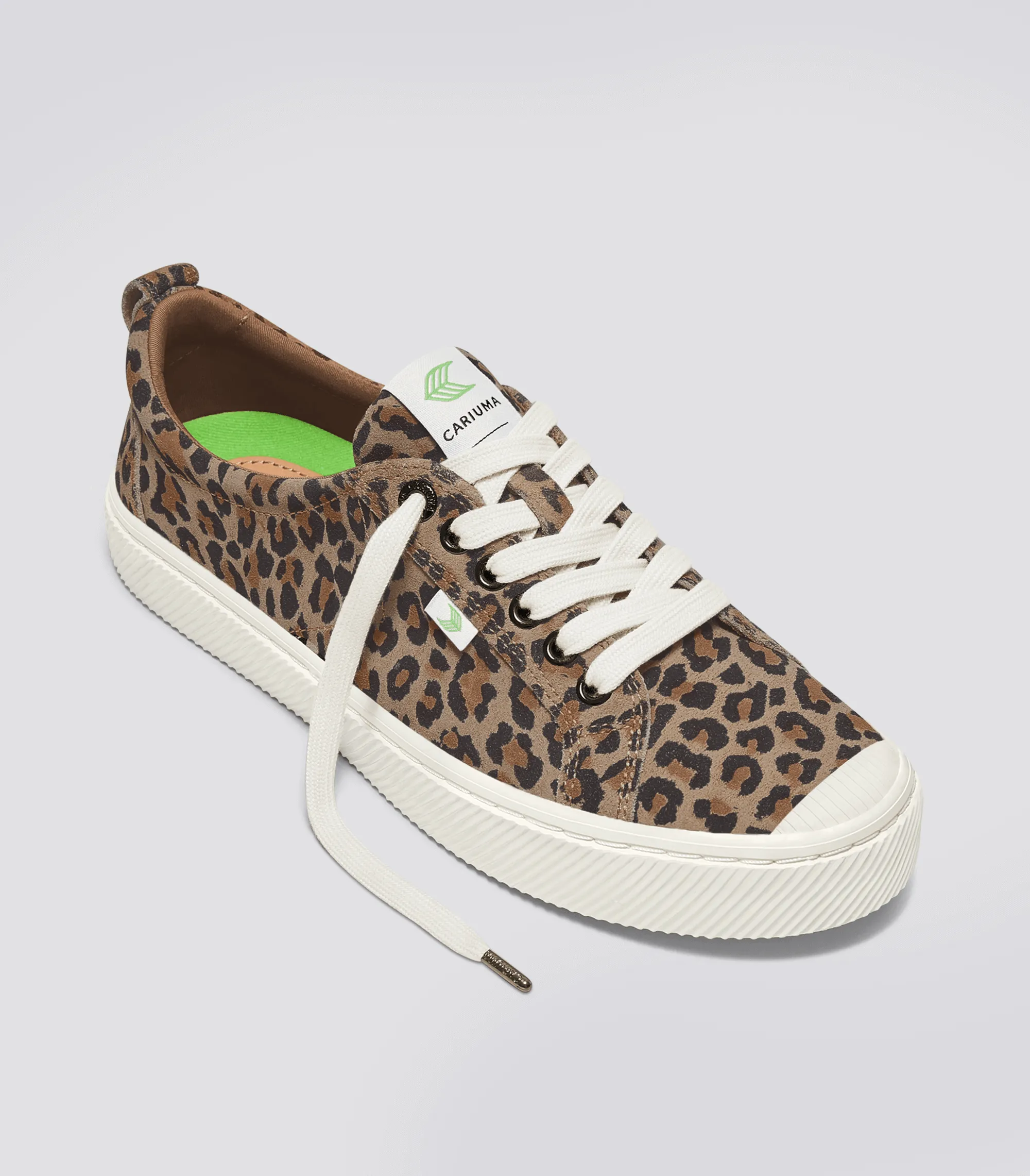 OCA Low Leopard Print Suede Sneaker Men
