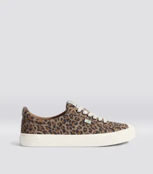 OCA Low Leopard Print Suede Sneaker Men