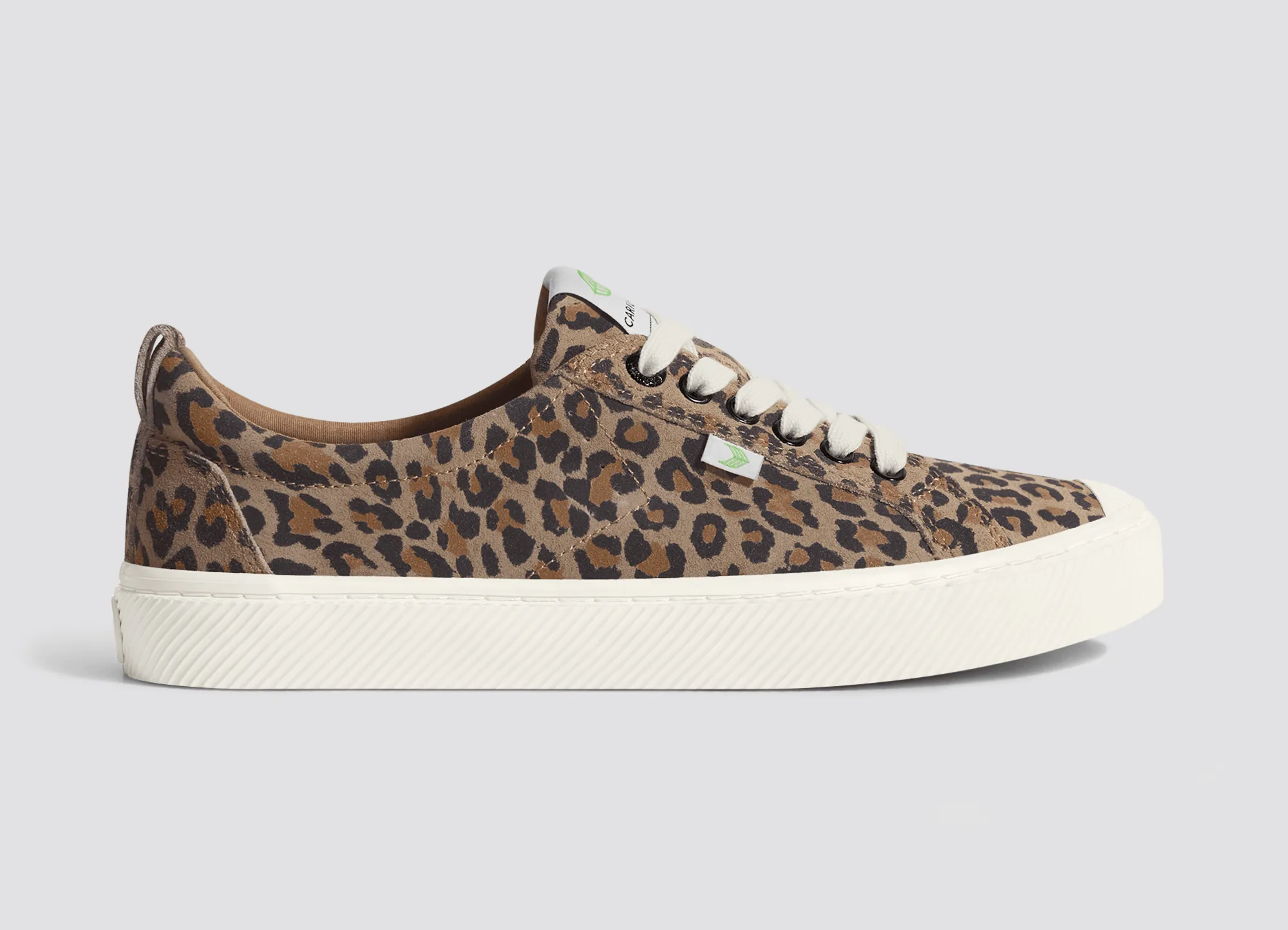 OCA Low Leopard Print Suede Sneaker Men