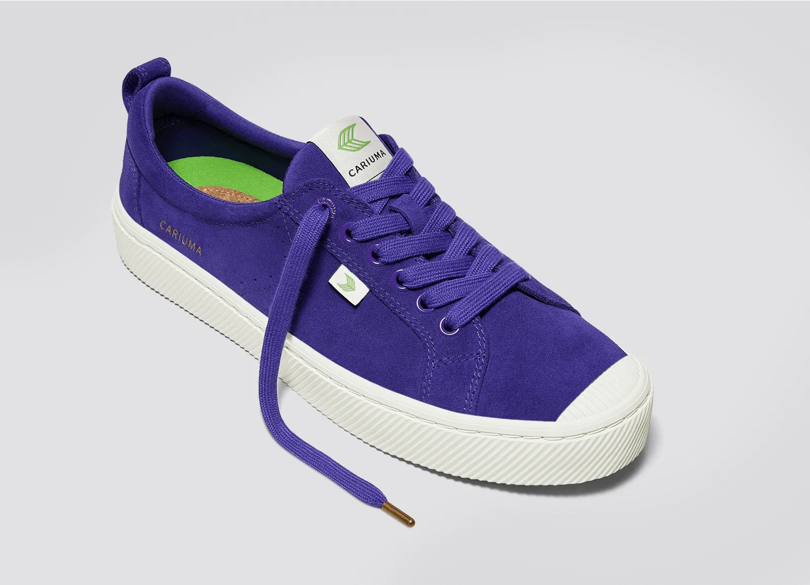 OCA Low Liberty Purple Suede Sneaker Men