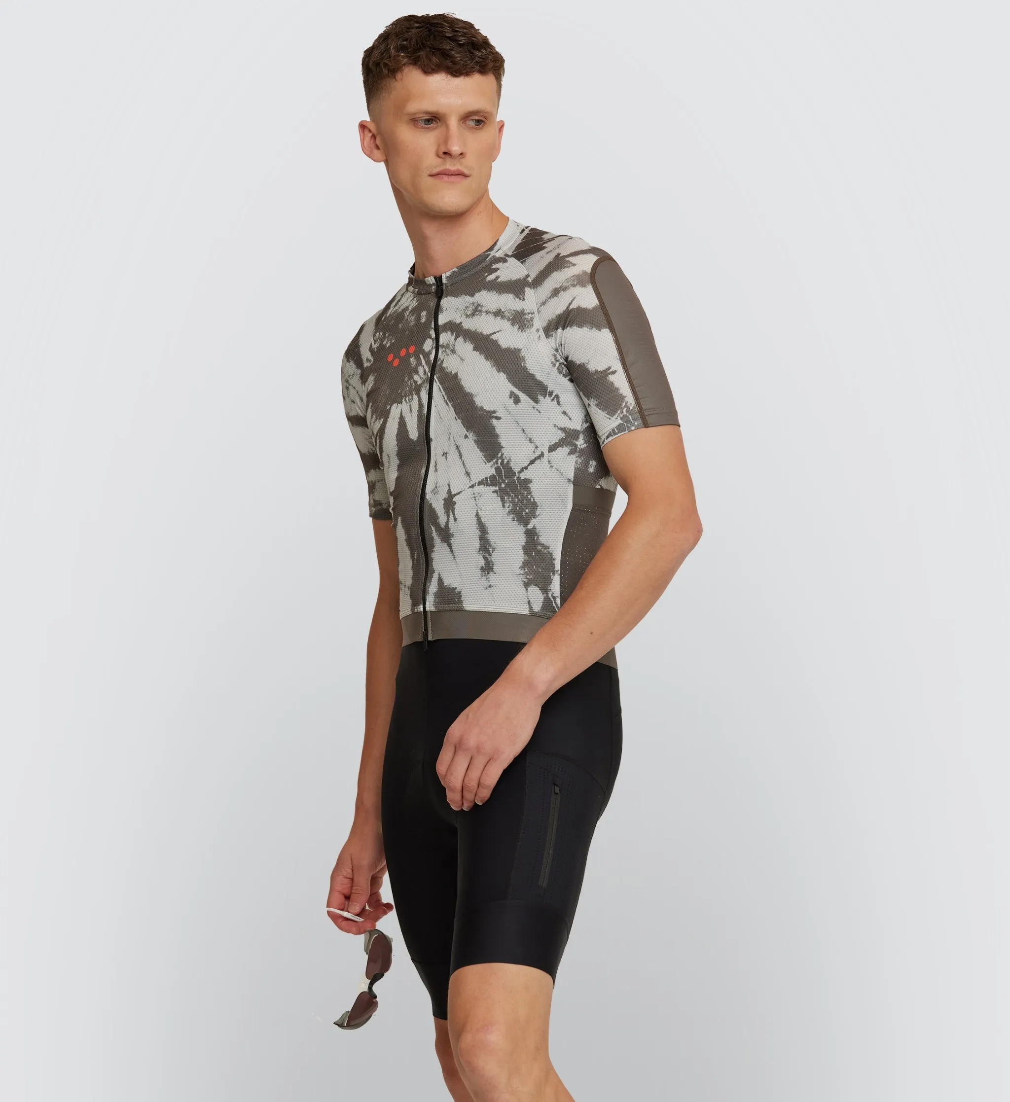 Off Grid / Men's Gravel Jersey - Mono Dye