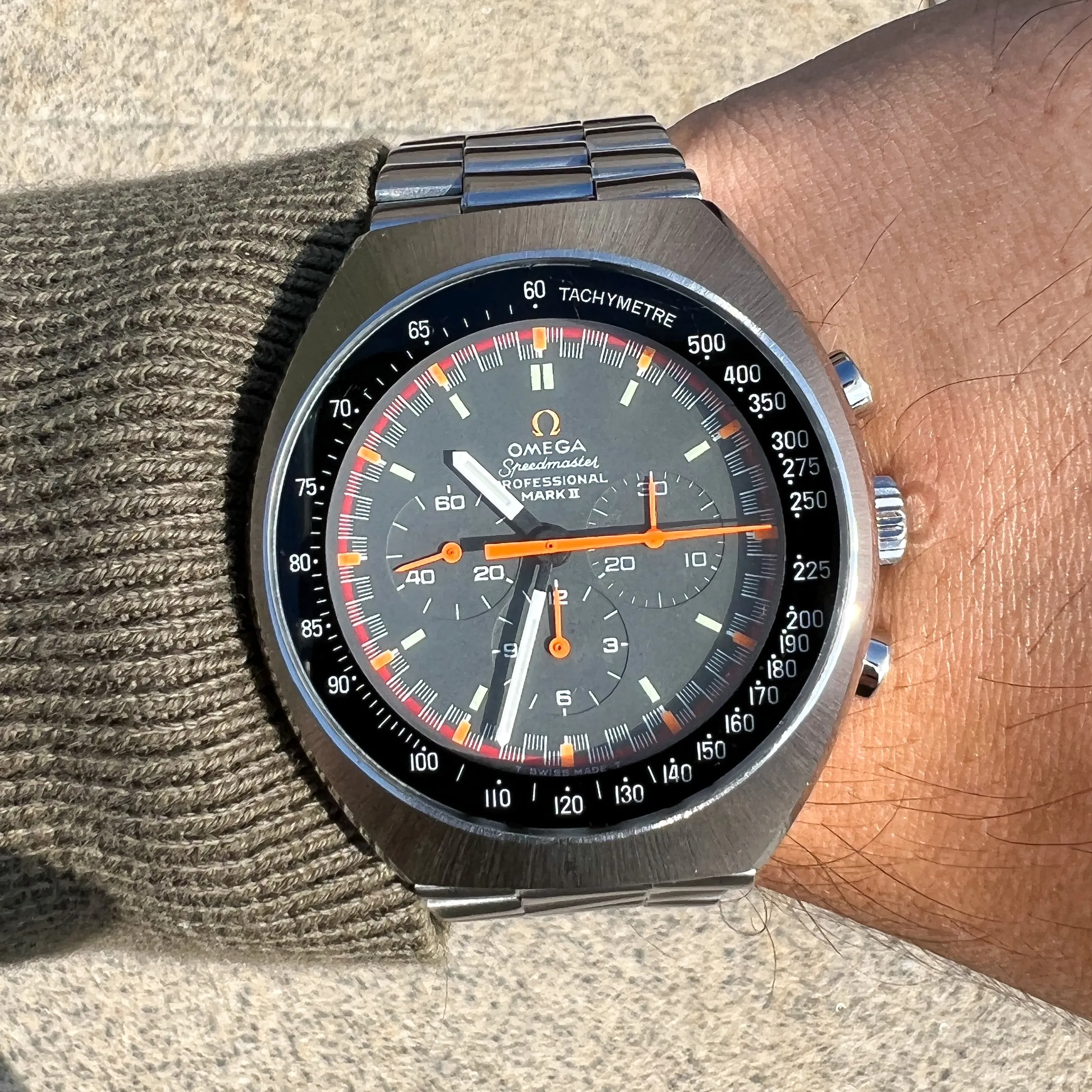 Omega Speedmaster Mark II 145.014 Chronograph Cal 861 Racing 1970 Steel 42 mm