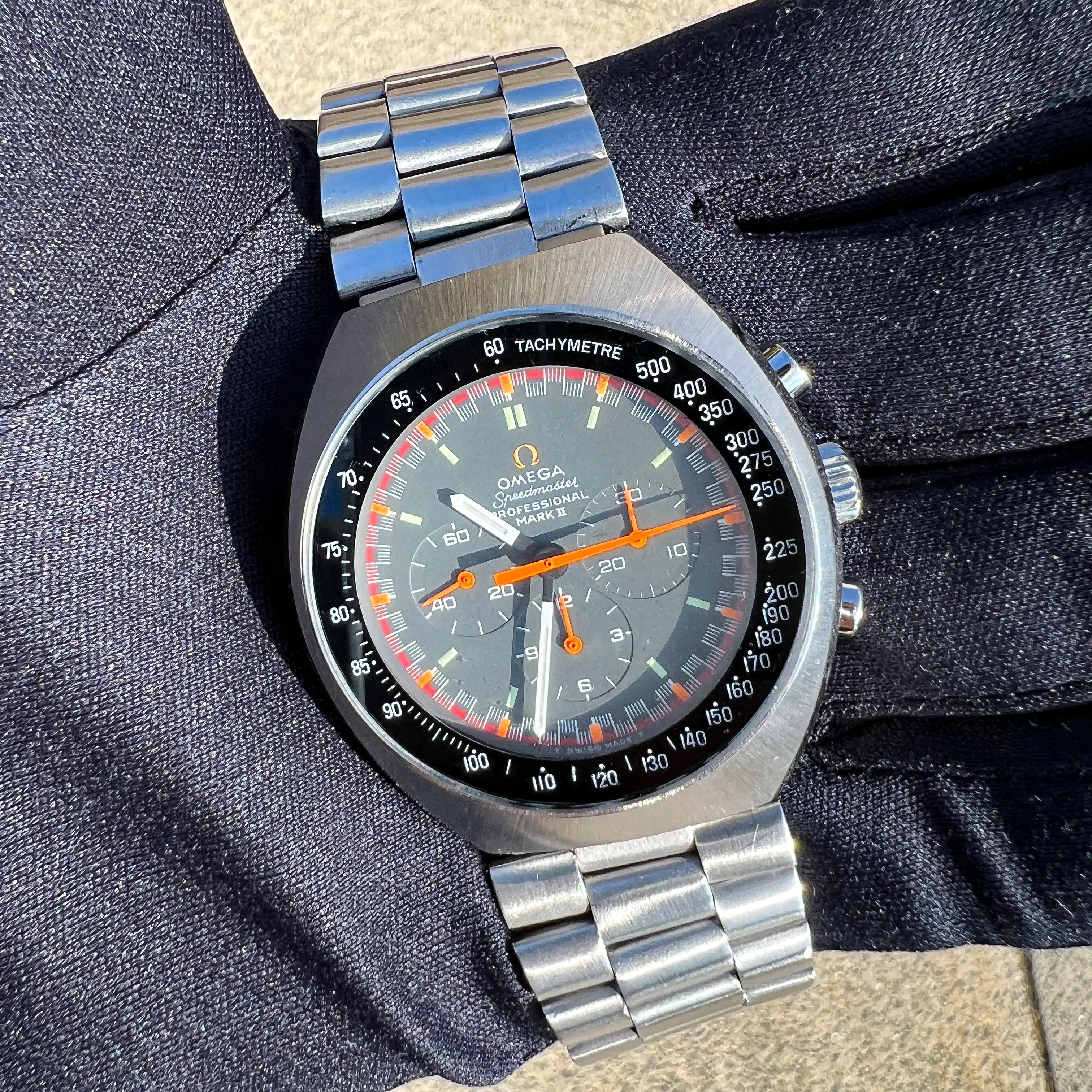 Omega Speedmaster Mark II 145.014 Chronograph Cal 861 Racing 1970 Steel 42 mm