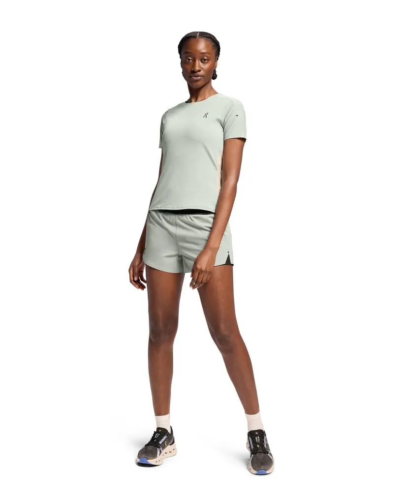 On Running Performance - Tee (Womens) - Cobble/Glacier