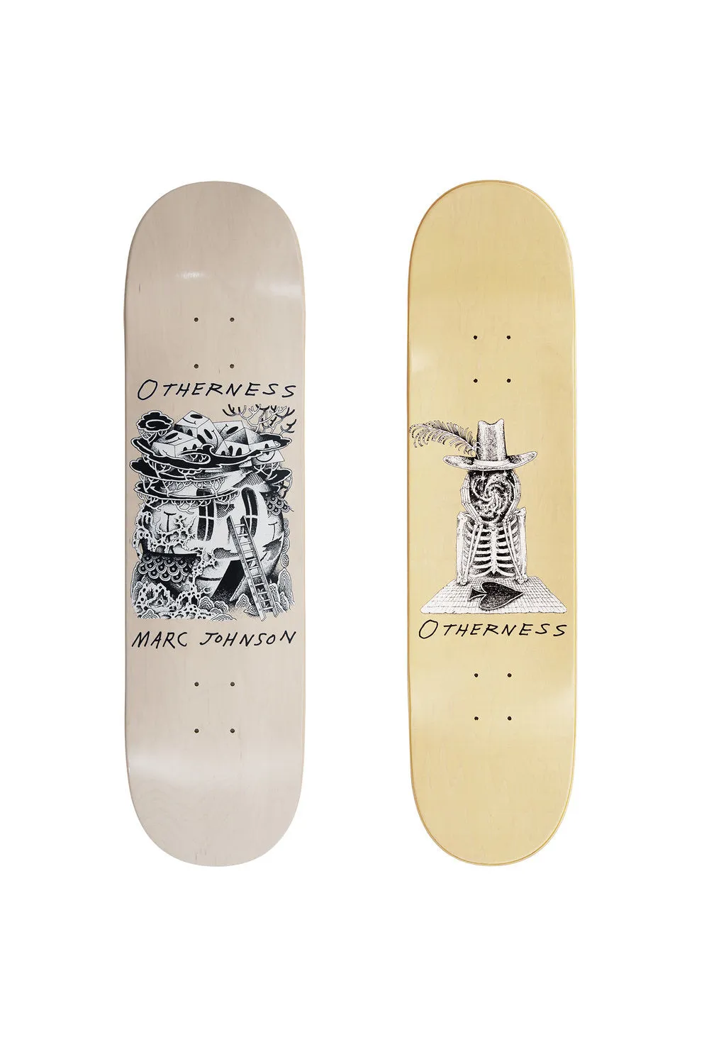 Otherness Marc Johnson Skateboard Deck 8.25"