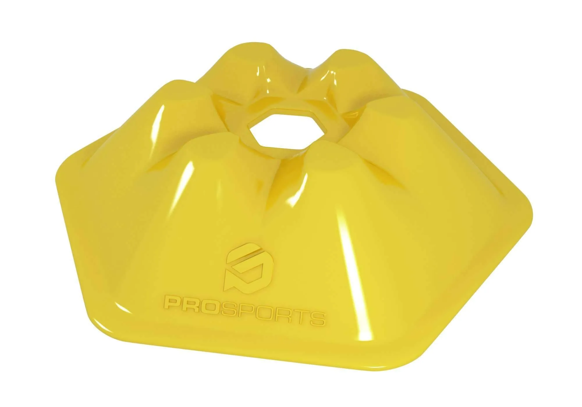 Pack of 10 Hexagonal Cones - Ideal for Marking the Training Field