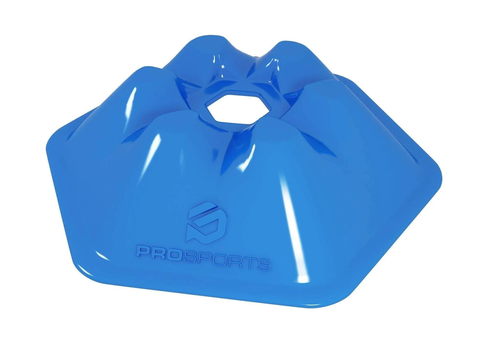 Pack of 10 Hexagonal Cones - Ideal for Marking the Training Field