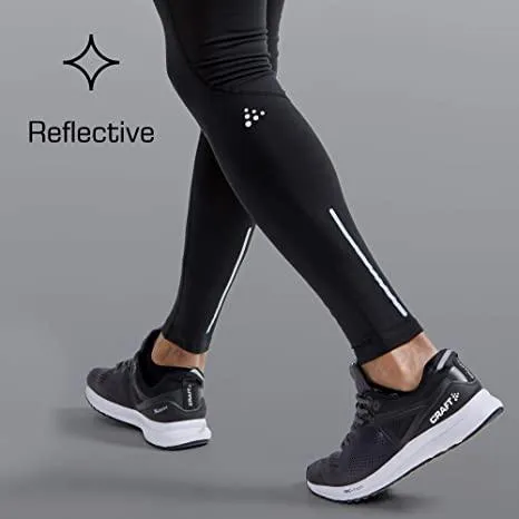 PANTALONE UOMO CRAFT PANTA MAN TRAINING RUNNING NERO