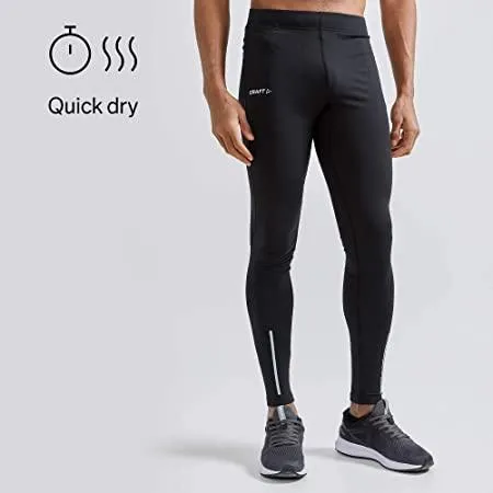 PANTALONE UOMO CRAFT PANTA MAN TRAINING RUNNING NERO