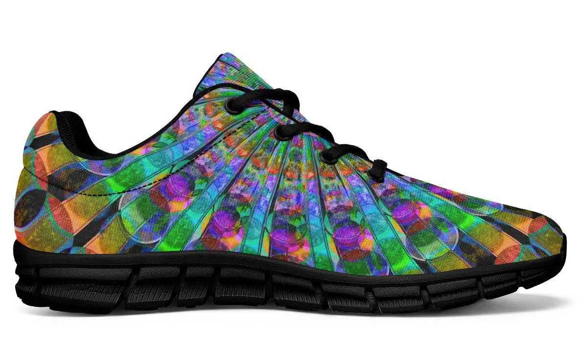 Peacock Mandala Sneakers