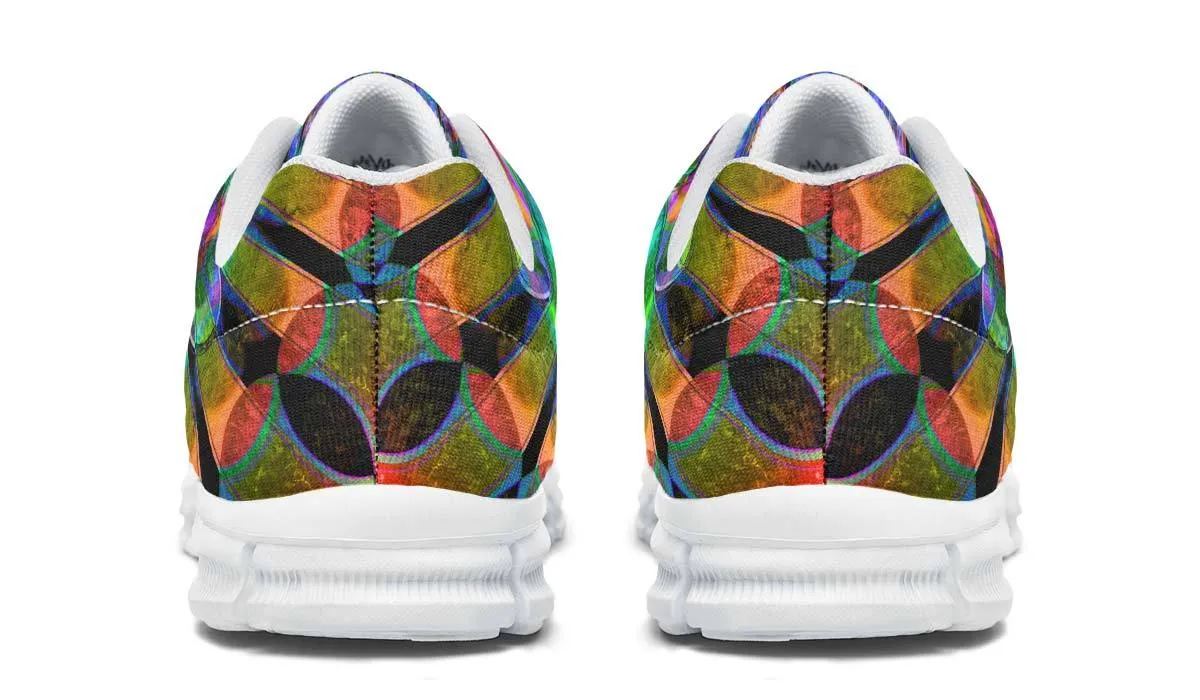 Peacock Mandala Sneakers
