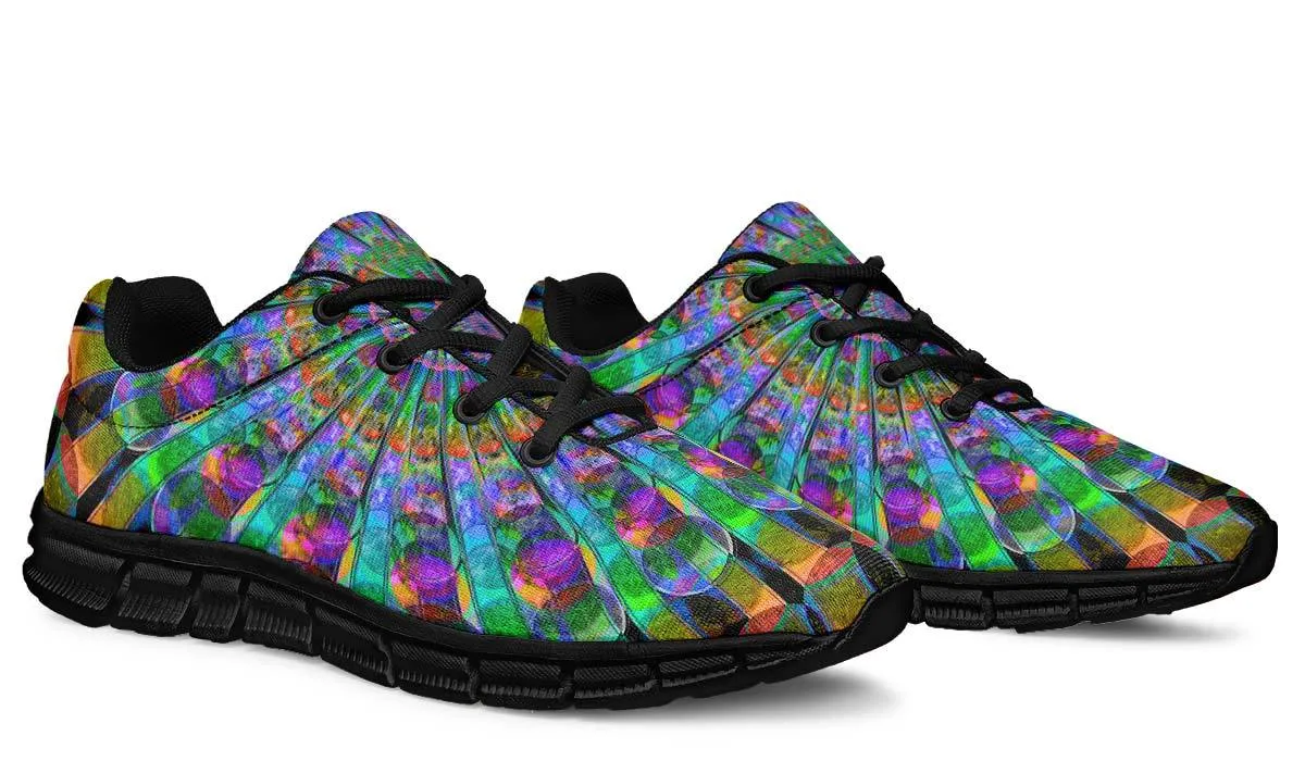 Peacock Mandala Sneakers